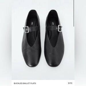 Cos Buckle Ballet Flats